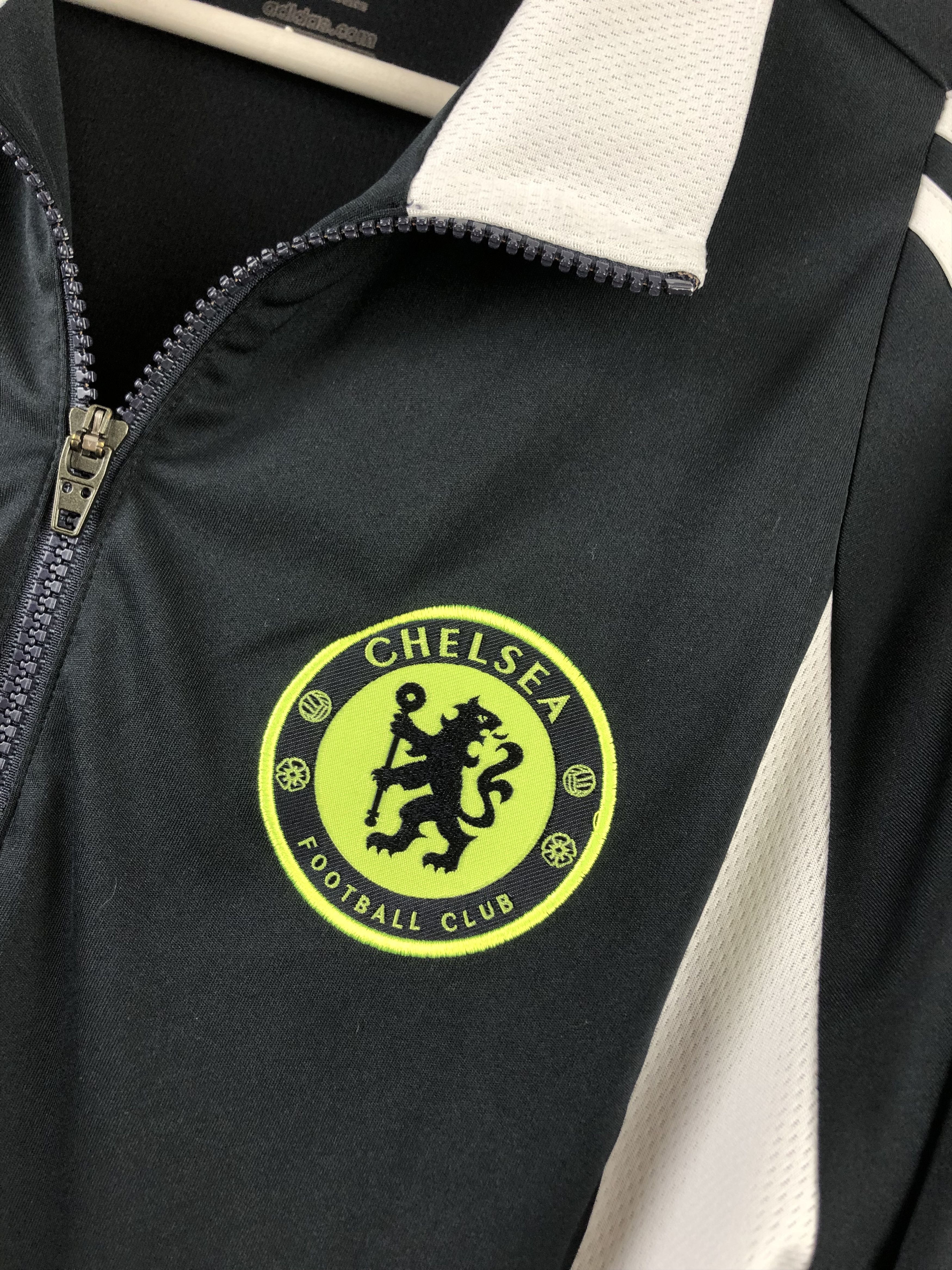 Adidas Vintage FC Chelsea Soccer Jacket Football Track Top Zip Rare Size US M / EU 48-50 / 2 - 5 Thumbnail