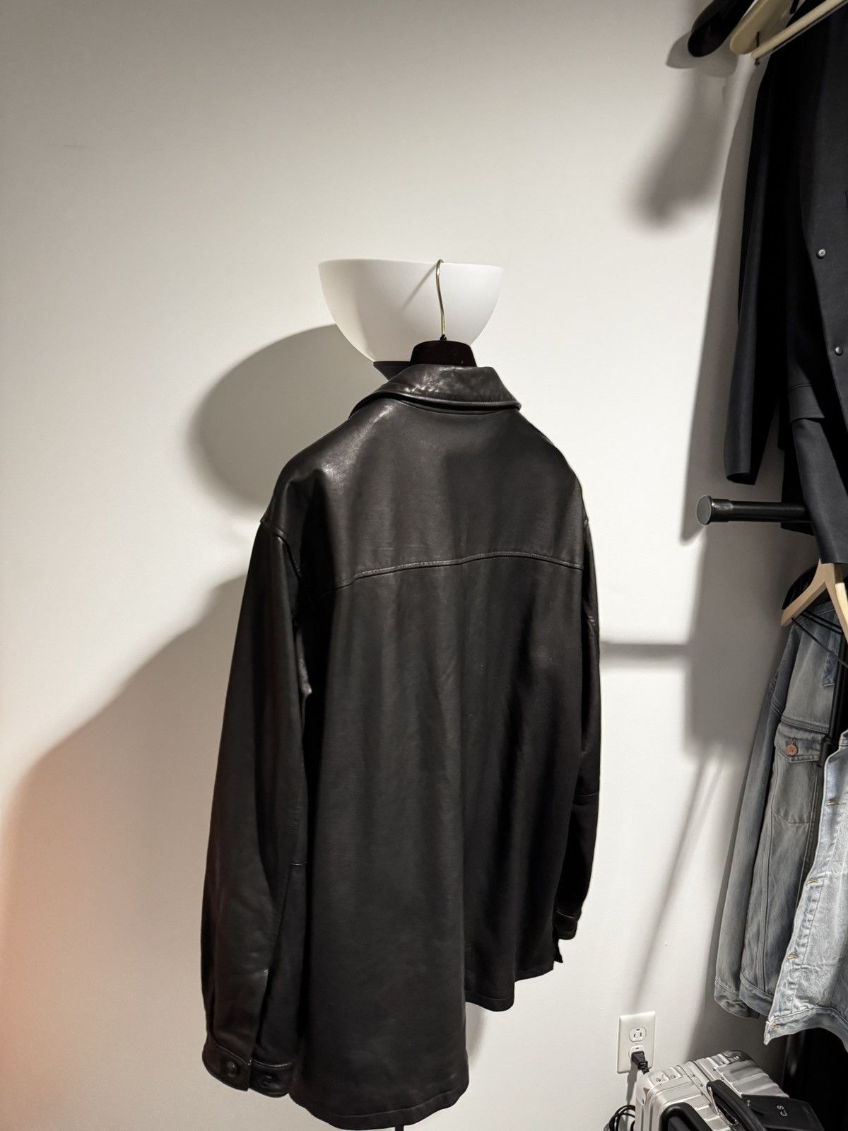 YOKE Goat Leather Jacket (JP 4) Size US L / EU 52-54 / 3 - 4 Thumbnail