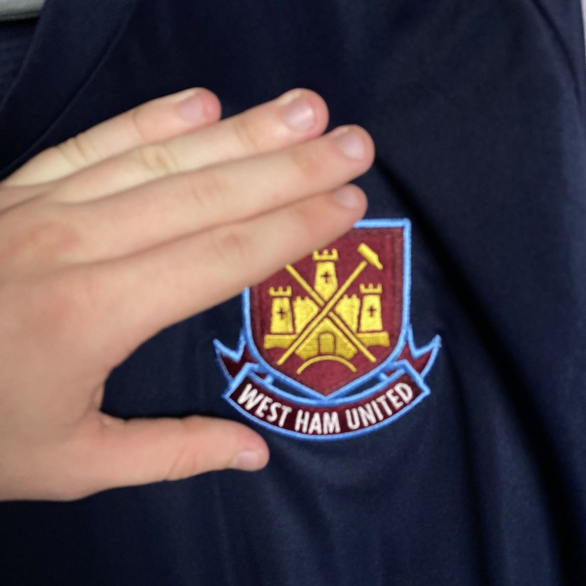 Umbro Vintage Umbro Westham United 2000’s training soccer jersey Size US XL / EU 56 / 4 - 3 Thumbnail