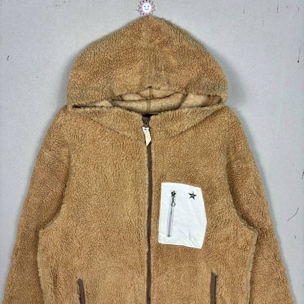 Schott Vintage Schott Leather Pocket Pile Hooded Jacket Size US L / EU 52-54 / 3 - 4 Thumbnail
