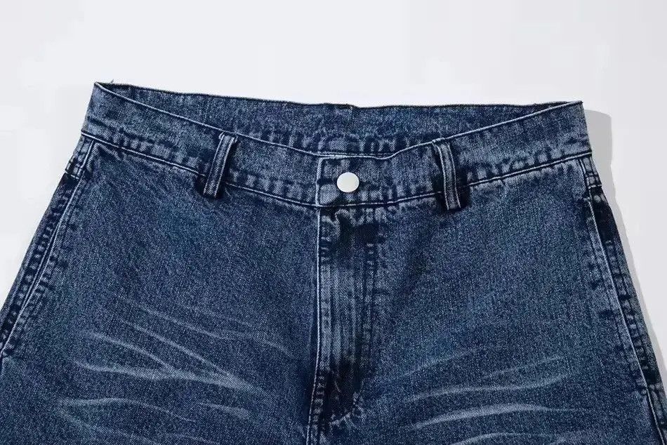 Japanese Brand Streetwear Design Baggy Wide Leg Jeans Pants Size US 32 / EU 48 - 3 Thumbnail
