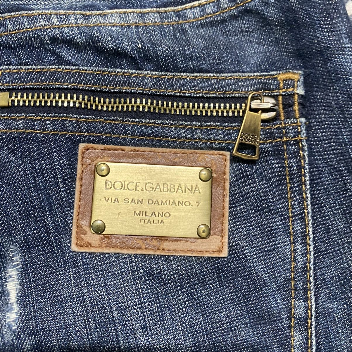Dolce & Gabbana Vintage Dolce & Gabbana Distressed Jeans Size US 31 - 21 Thumbnail