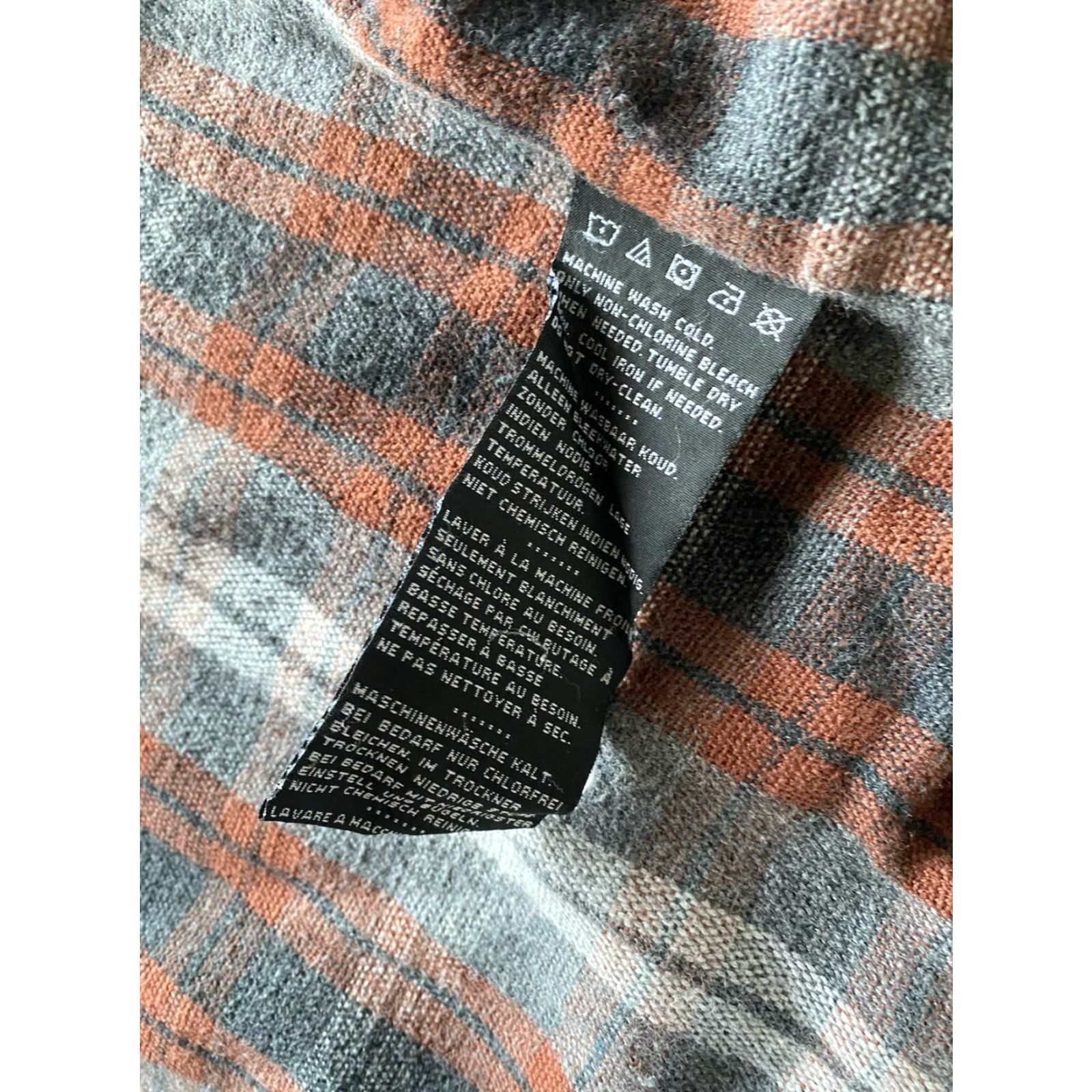 Harley Davidson VINTAGE Harley-Davidson Button-Up Shirt Flannel Lined Embroidered Pockets XL Men Missing Button Repair Needed Size US XL / EU 56 / 4 - 6 Thumbnail