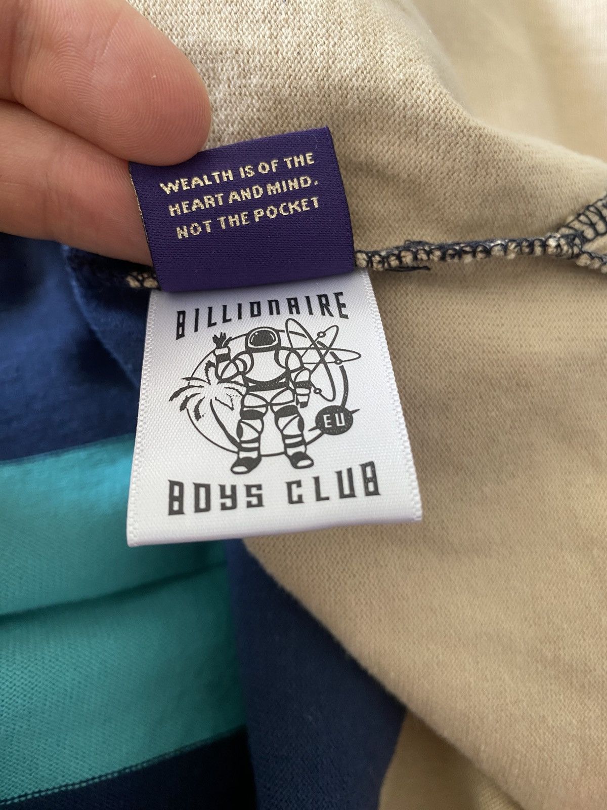 Billionaire Boys Club × Icecream Billionaire Boys Club BBC XL Rugby Polo Longsleeve Shirt y2k Size US XL / EU 56 / 4 - 3 Thumbnail