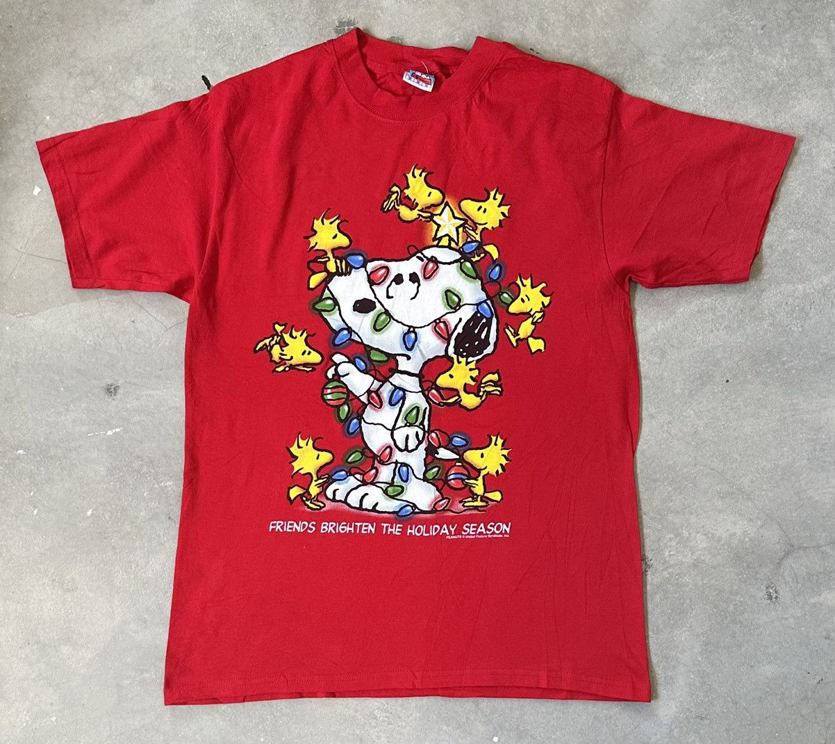 Peanuts VINTAGE PEANUTS CHRISTMAS HOLIDAY TEE Size US M / EU 48-50 / 2 - 1 Thumbnail