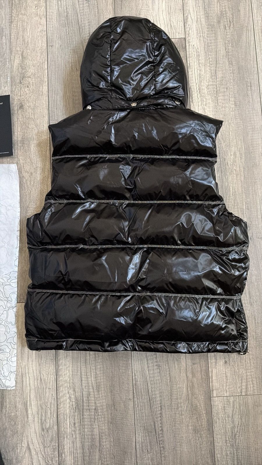 Bape bape vest debossed nylon down Size US M / EU 48-50 / 2 - 2 Thumbnail