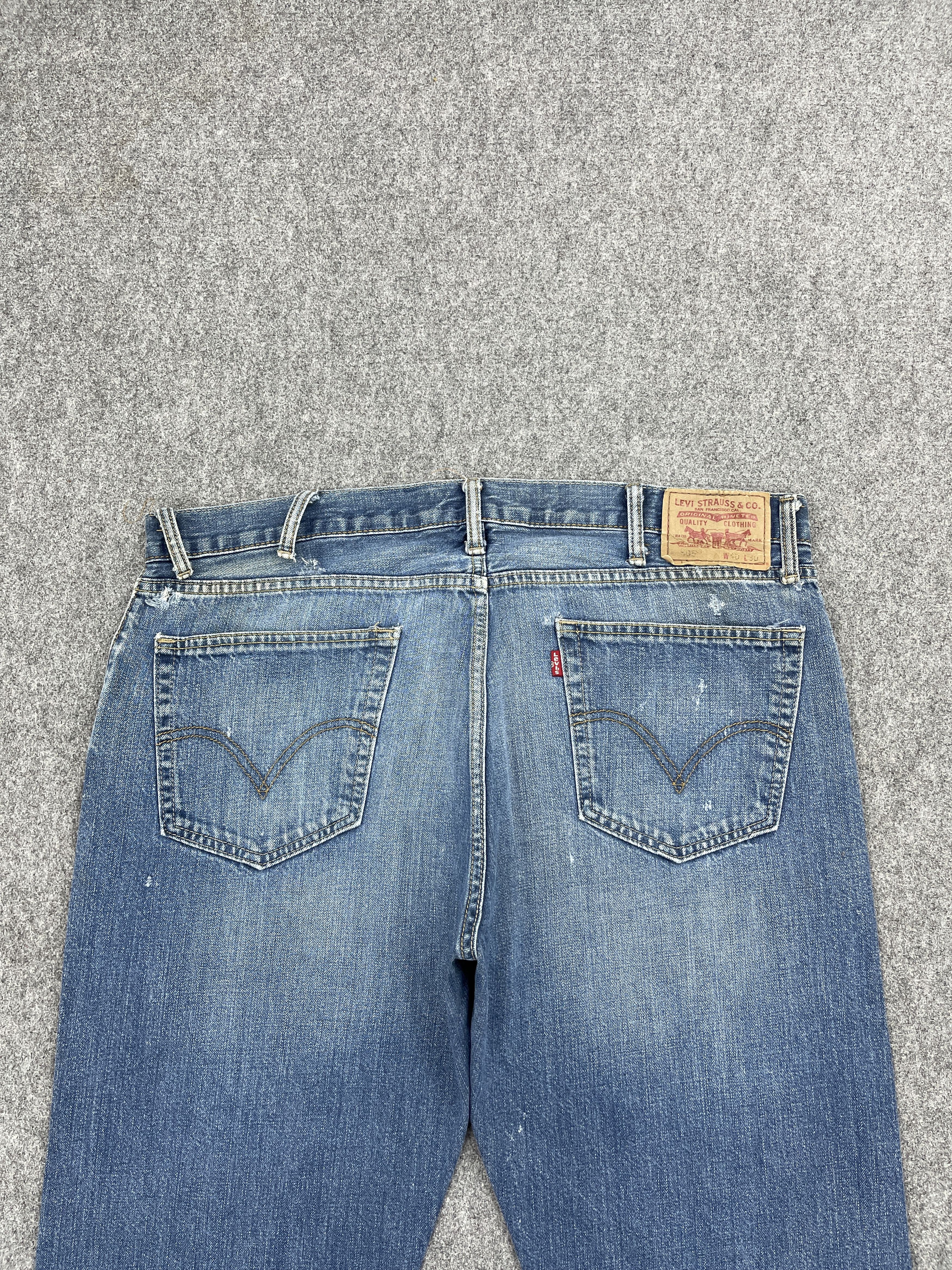 Levi's Vintage Sun Faded Straight Fit Levis 505 Jeans DP2492 Size US 39 - 4 Thumbnail