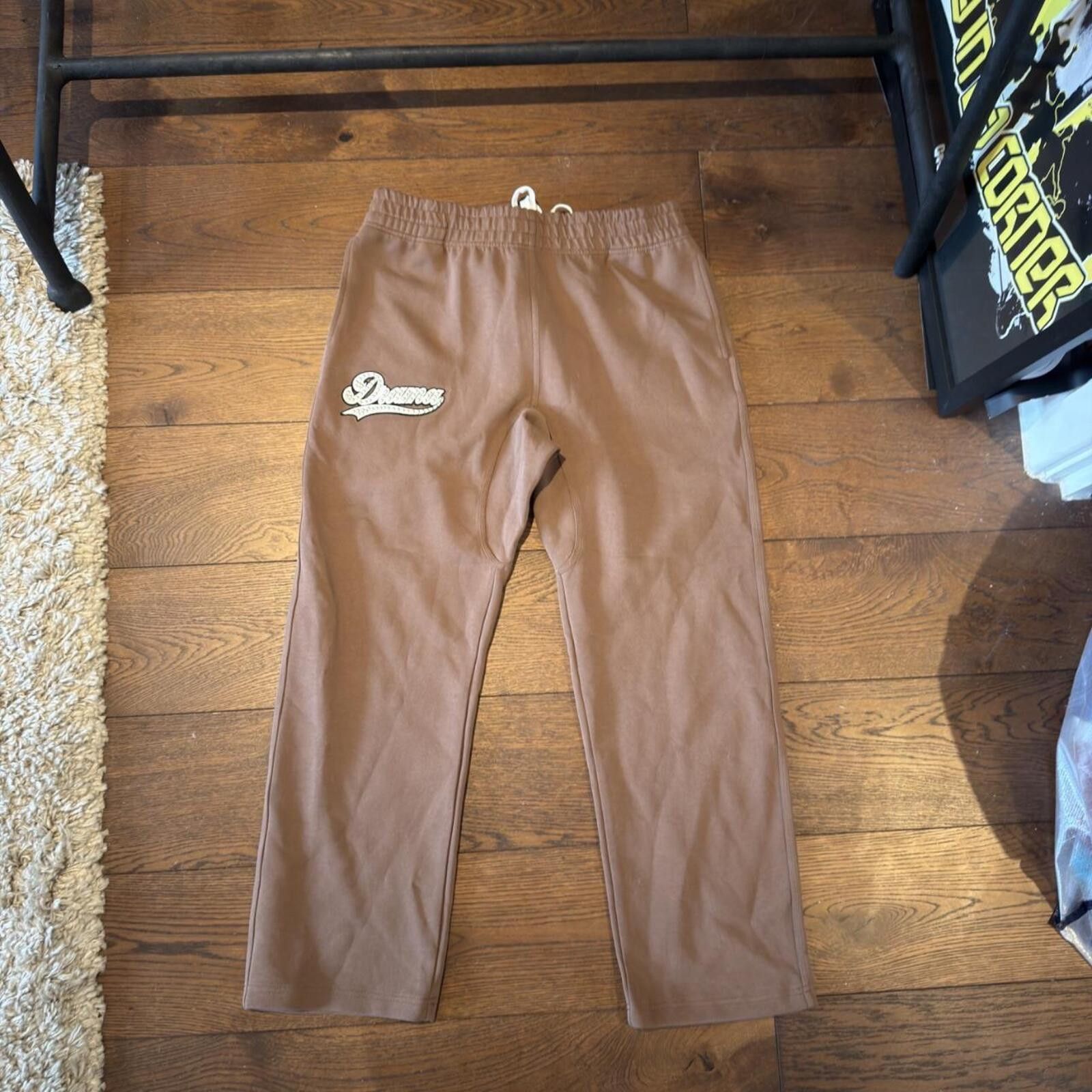 Other Drama Call Brown Diamante Sweatpants Size US 36 / EU 52 - 1 Thumbnail