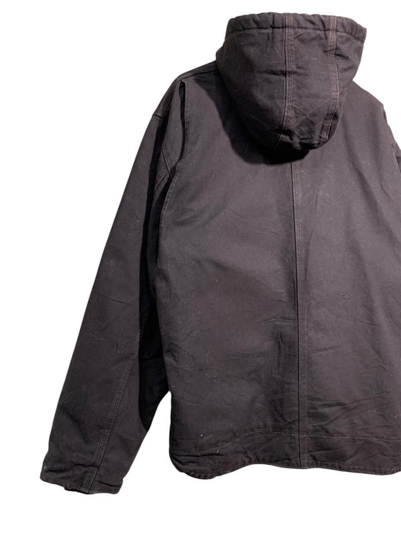 Carhartt × Vintage ⚡️VTG CARHARTT WORKERS ZIPPER HOODIE JACKET Size US XXL / EU 58 / 5 - 5 Thumbnail