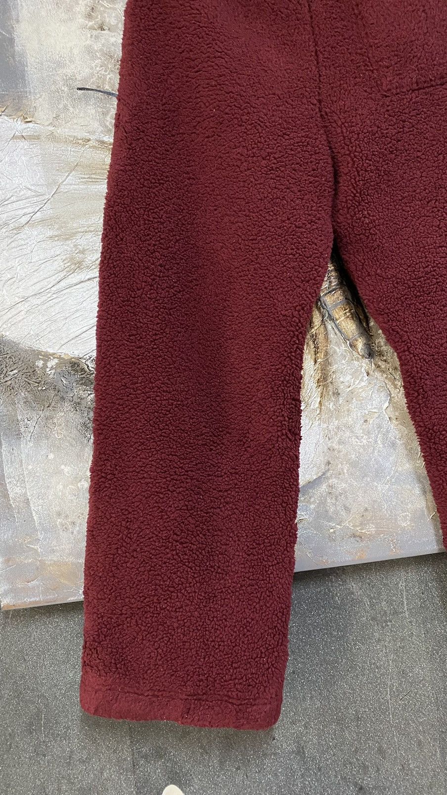 Japanese Brand J.W Anderson Uniqlo Fleece Wide Sweat Pants Size US 30 / EU 46 - 11 Thumbnail
