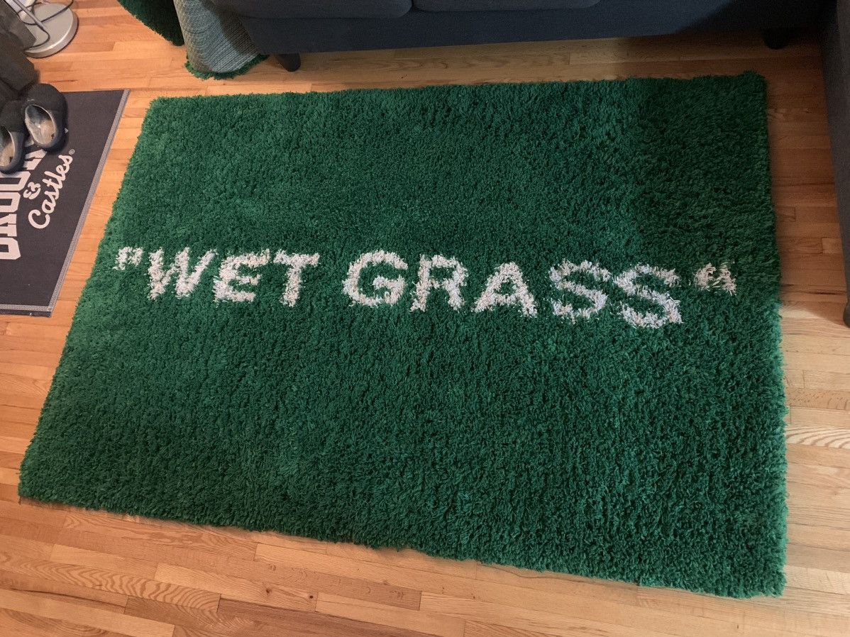 Ikea Virgil Abloh Wet Grass Rug | Grailed