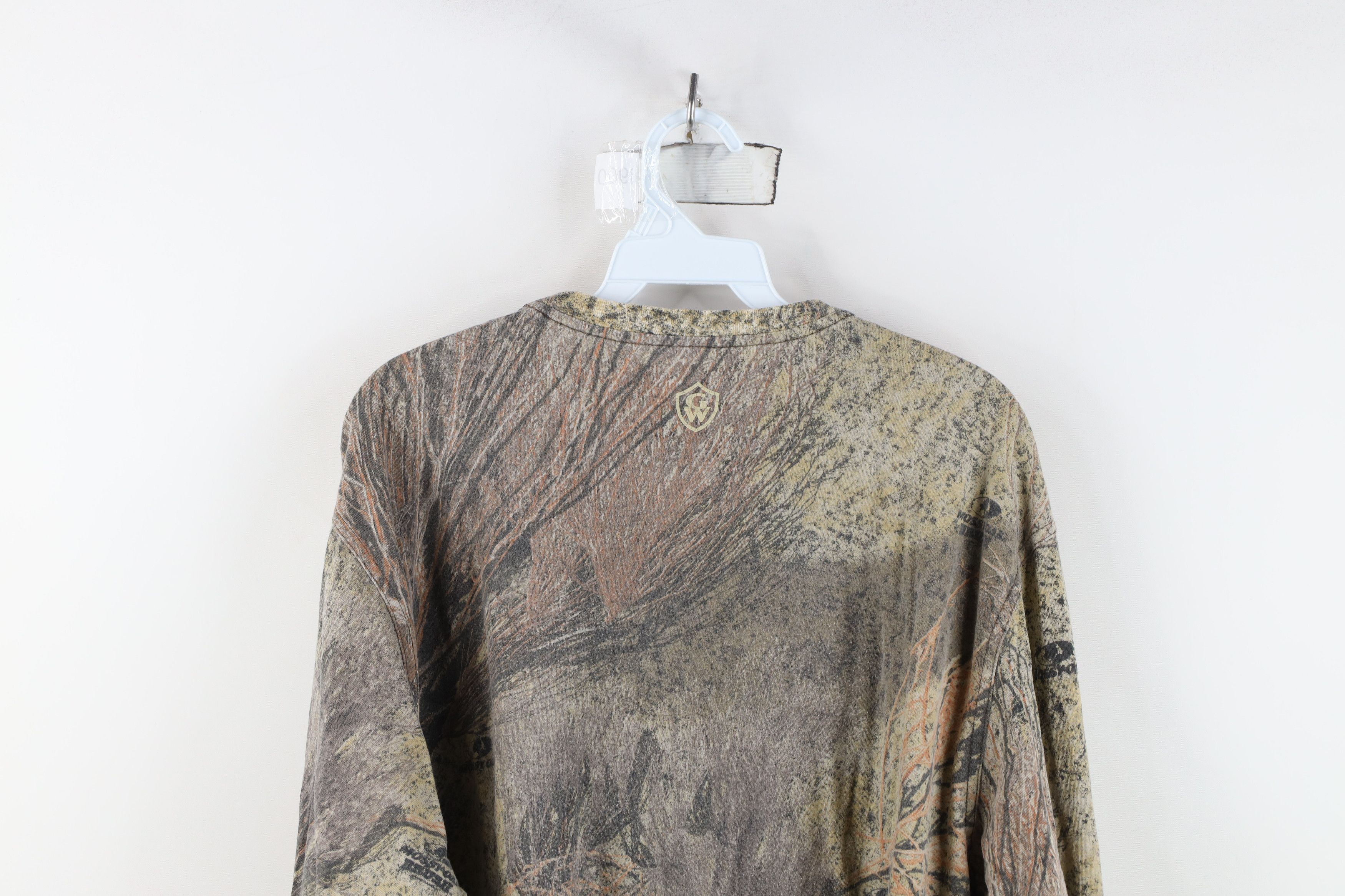 Vintage Vintage Y2K Streetwear Brush Camouflage Long Sleeve T-Shirt Size US XL / EU 56 / 4 - 11 Thumbnail