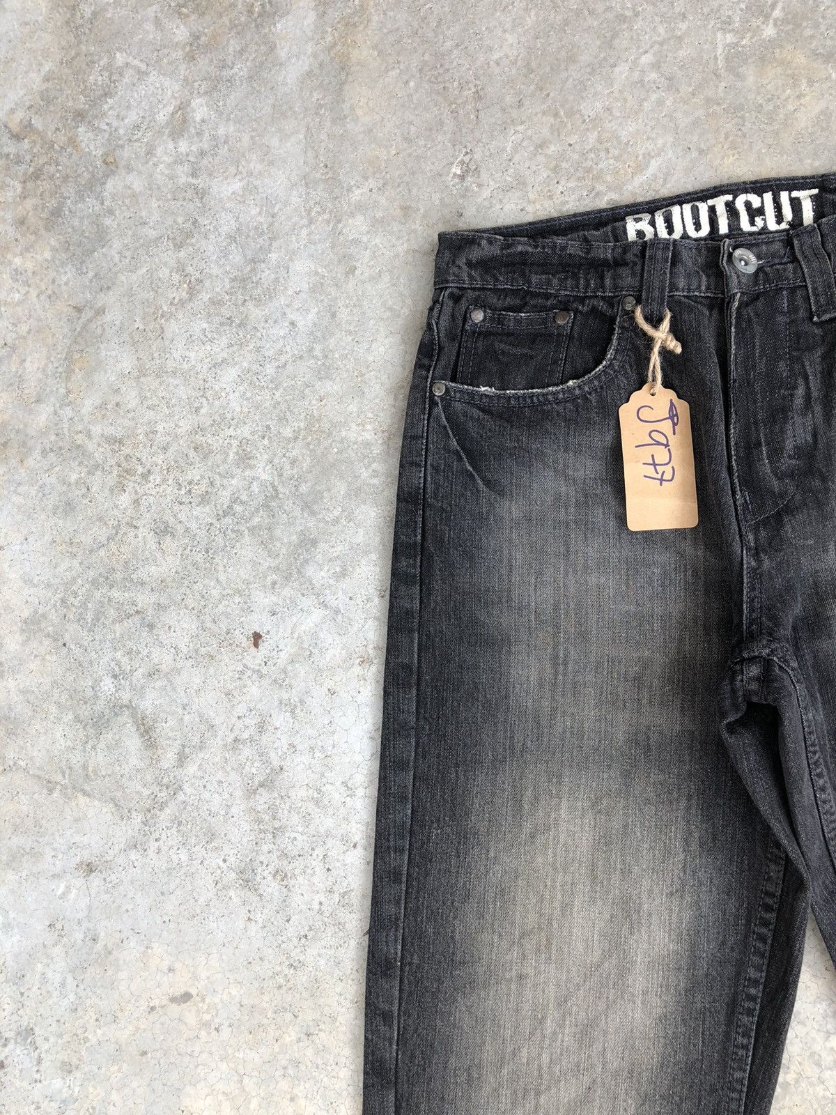 If Six Was Nine Japanese M Flared Jeans Bootcut Distressed Jeans Size US 30 / EU 46 - 4 Thumbnail