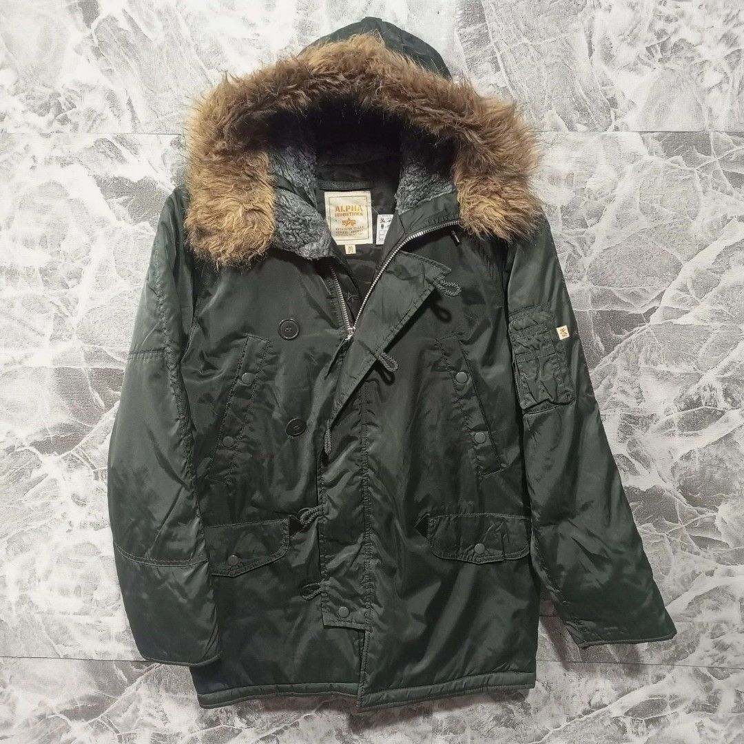 14th Addiction × If Six Was Nine × Japanese Brand Vintage Alpha industri parka fur jacket Size US M / EU 48-50 / 2 - 3 Thumbnail
