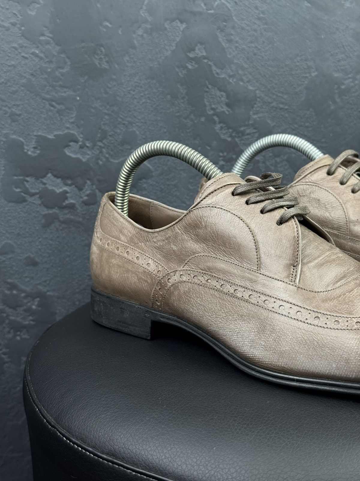 Dolce & Gabbana DOLCE & GABBANA Leather Derby Shoes Size 6 Size US 6 / EU 39 - 7 Thumbnail