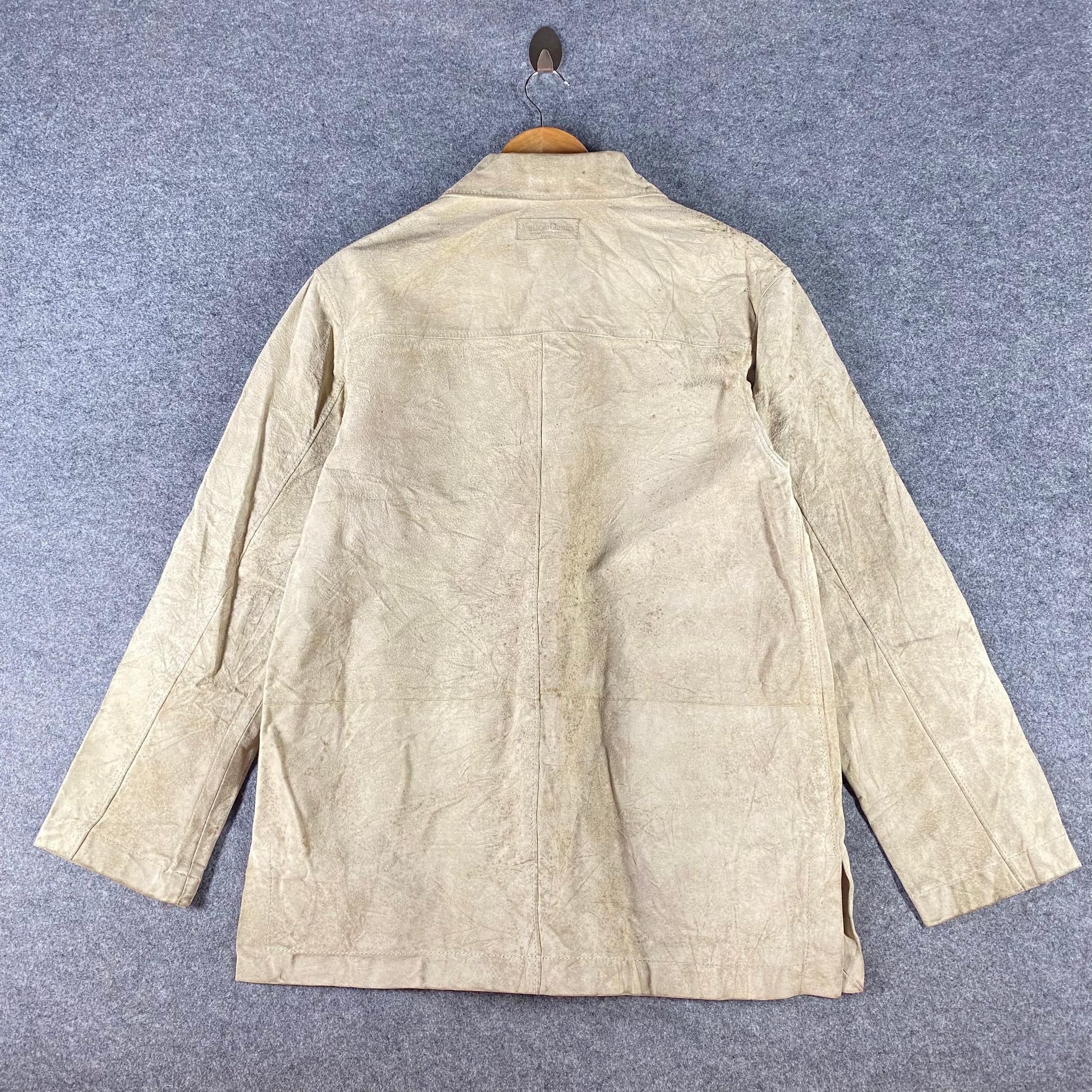 Marlboro Classics Vintage 90s Malboro Classic Leather Jacket Size US S / EU 44-46 / 1 - 8 Thumbnail