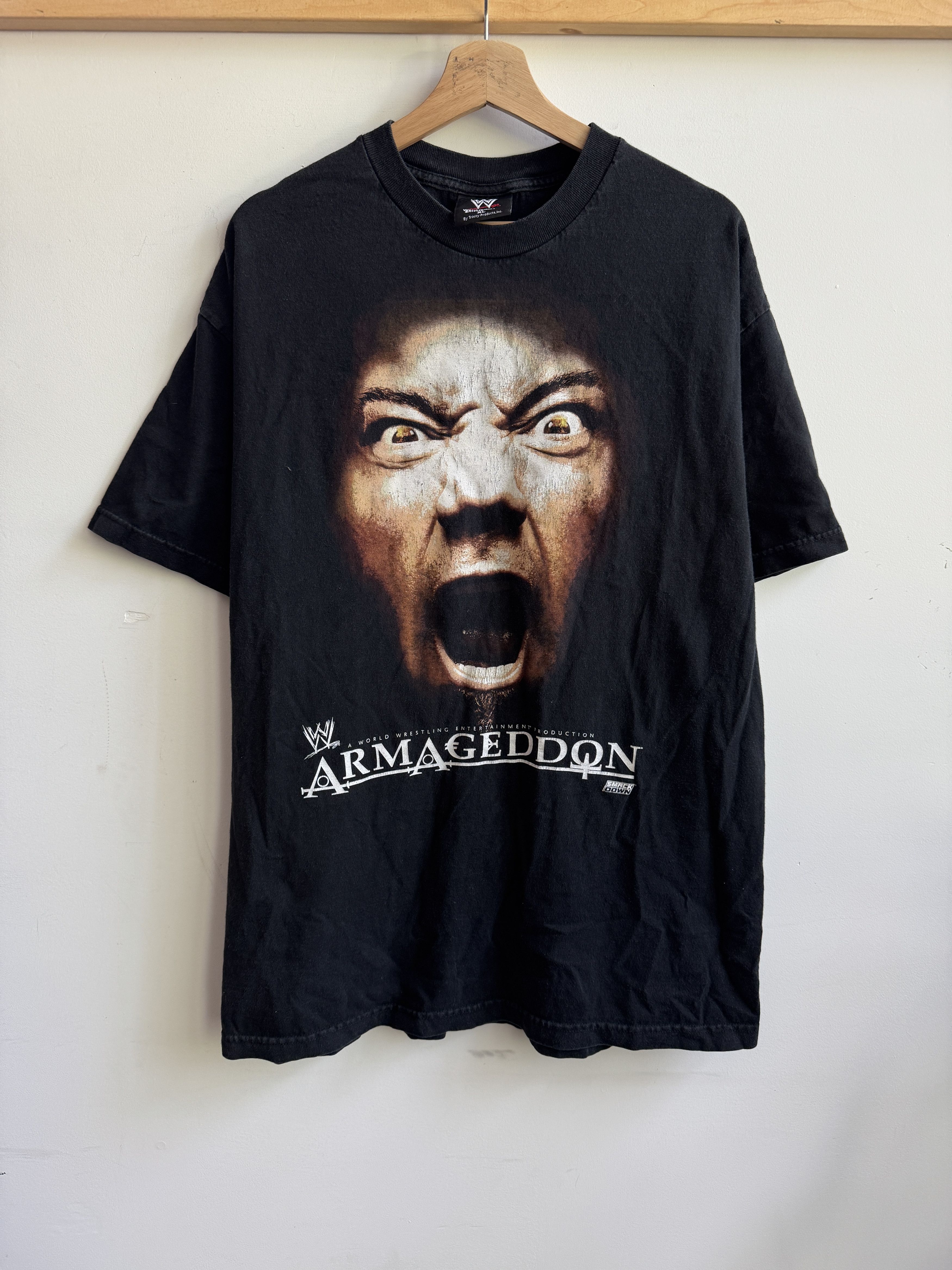 2005 WWE Armageddon Wrestling T Shirt Size XL