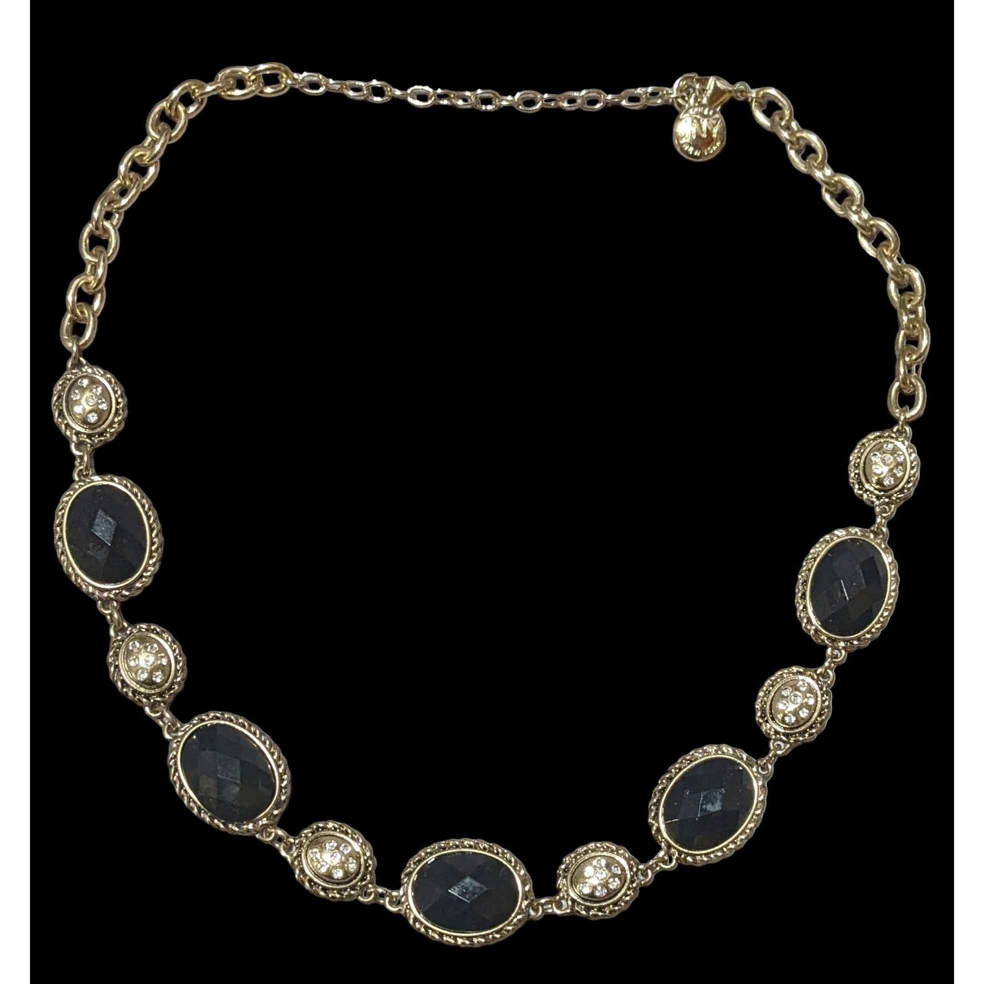 Jones New York Vintage Glam Jones New York Gold Gemmed Necklace Size ONE SIZE - 1 Thumbnail