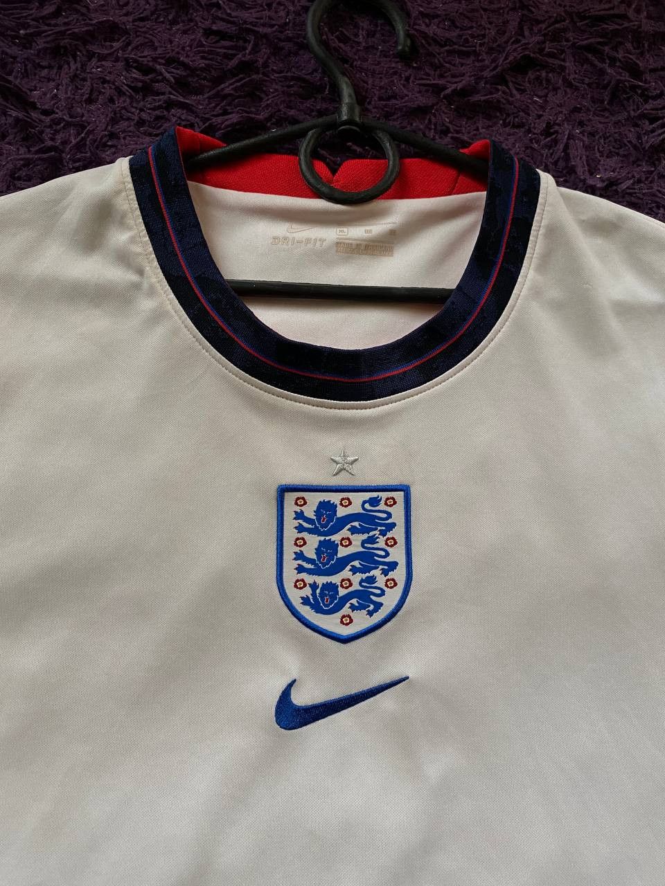 Nike × Vintage 90s Nike Central Swoosh Vintage Y2K Oversized Retro T-Shirt Size US XL / EU 56 / 4 - 9 Thumbnail