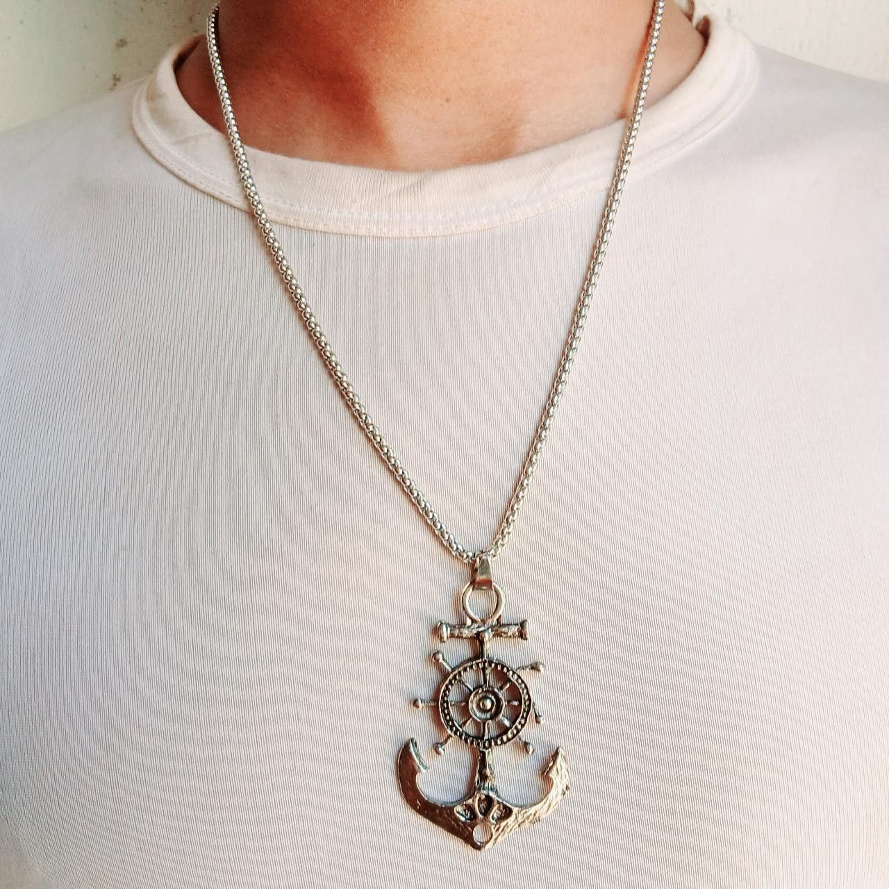 Other Silver-tone Pendant Necklace Size ONE SIZE - 1 Thumbnail
