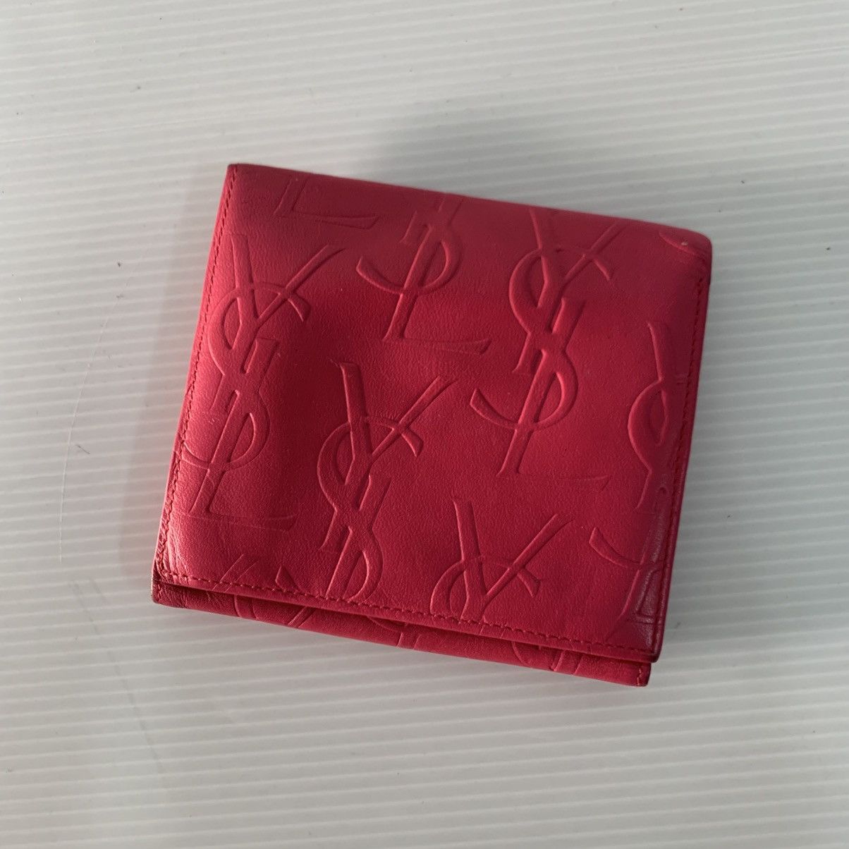 Yves Saint Laurent Yves Saint Laurent Leather Wallet Size ONE SIZE - 4 Thumbnail