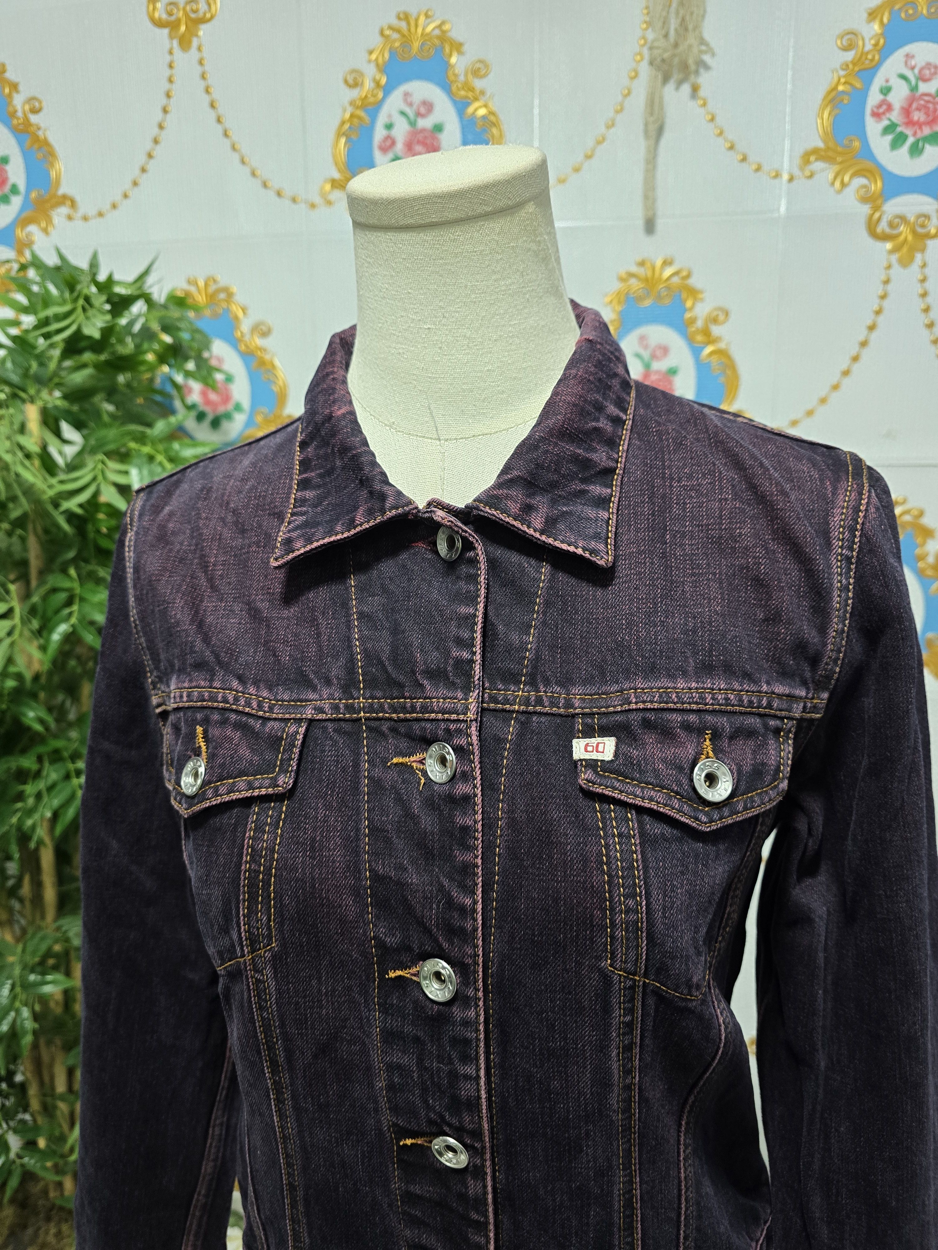 Miss Sixty MISS SIXTY vintage Denim Jacket with red accent 😍 Size L / US 10 / IT 46 - 3 Thumbnail