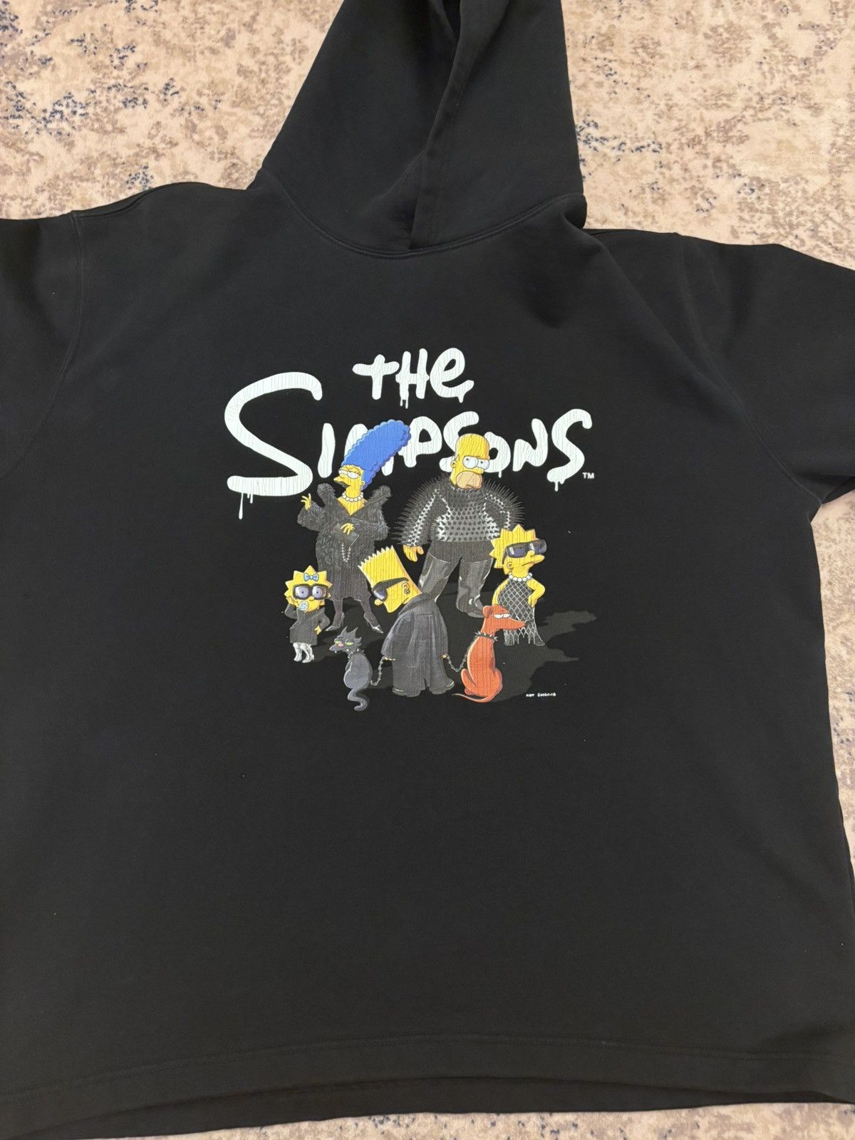 Balenciaga × The Simpsons Balenciaga X The Simpsons cropped hoodie Size US M / EU 48-50 / 2 - 2 Thumbnail