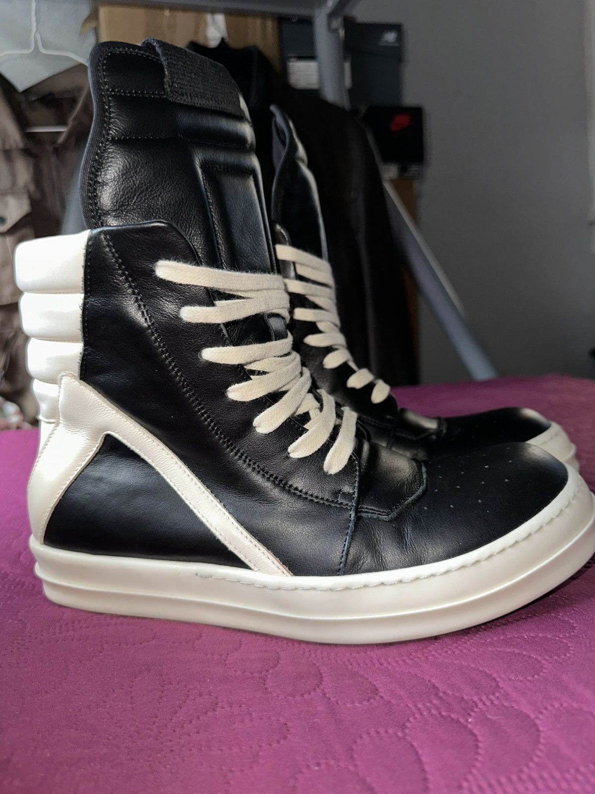 Rick Owens Rick Owens Geobasket Size US 7.5 / EU 40-41 - 1 Thumbnail