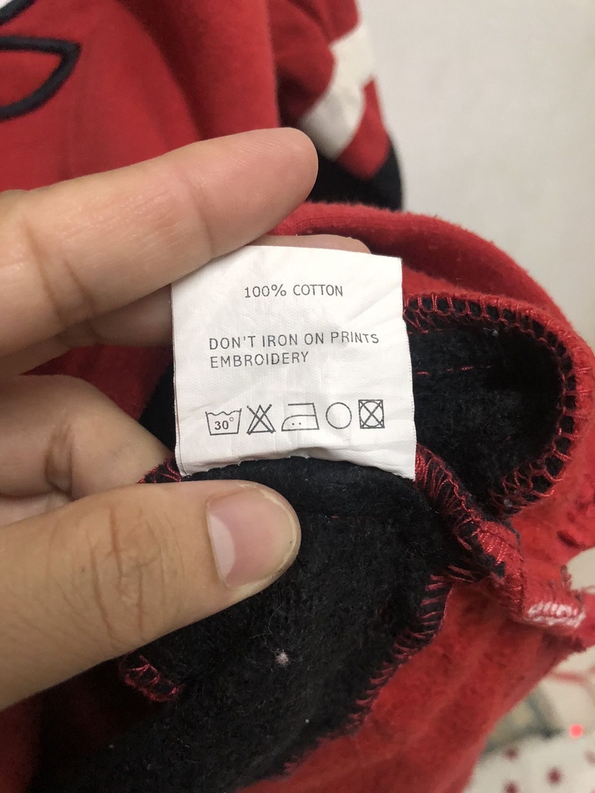 NBA × Vintage Vtg chicago bulls hoodies Size US L / EU 52-54 / 3 - 7 Thumbnail