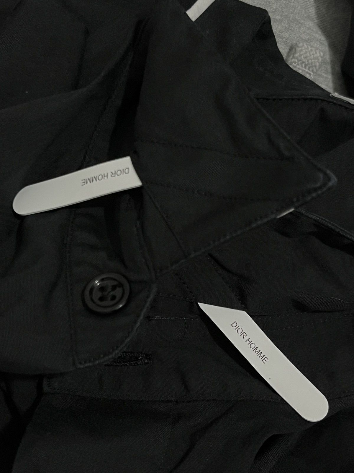 Dior DIOR BEE LOGO BUTTONS DOWN BLACK POLO Size US L / EU 52-54 / 3 - 15 Thumbnail