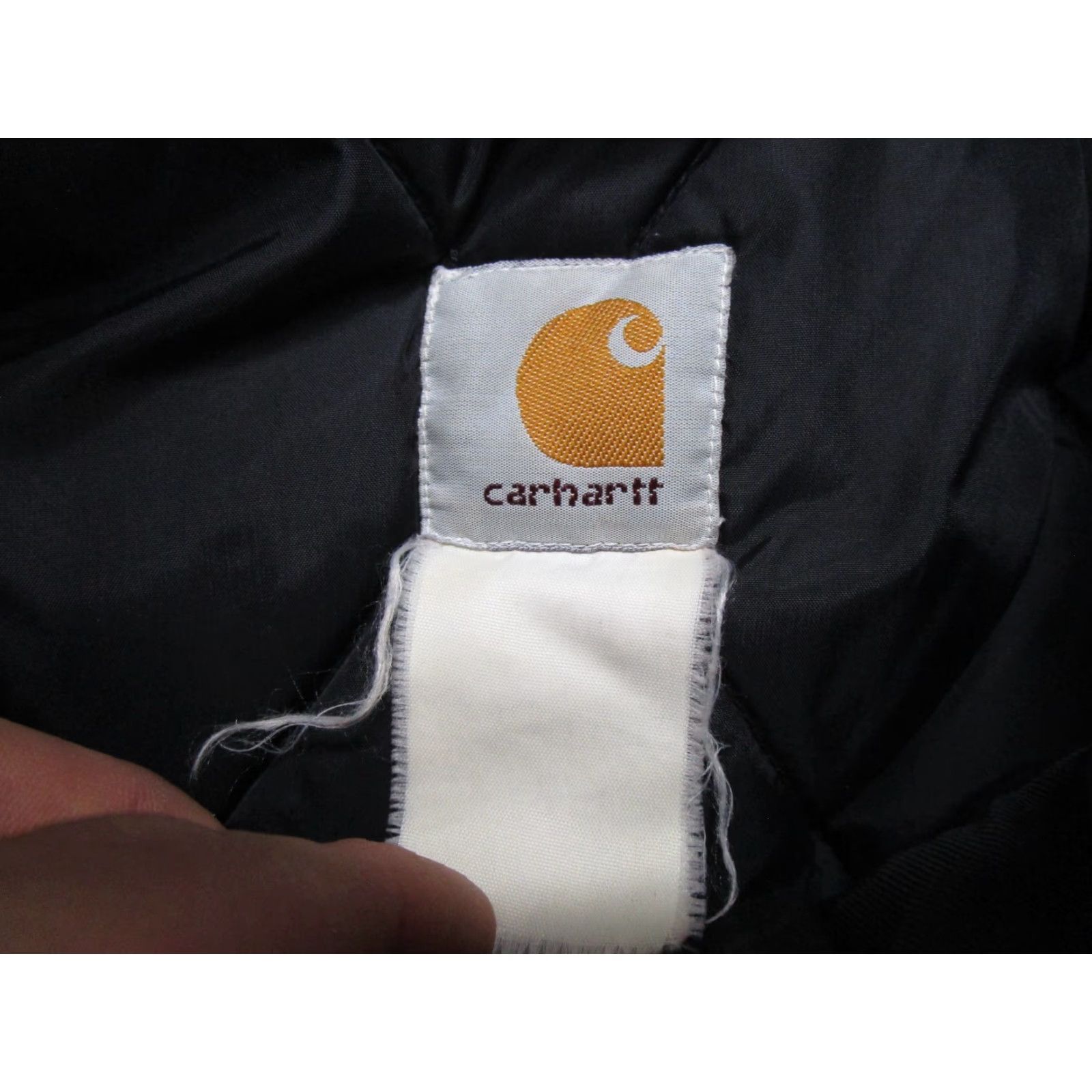 Carhartt VINTAGE Carhartt Quilt Lined Green Nylon Work Jacket Adult Men 2XL Bomber Jacket Zip Full Zip Lined Pockets USA Workwear Men Size US XXL / EU 58 / 5 - 2 Thumbnail