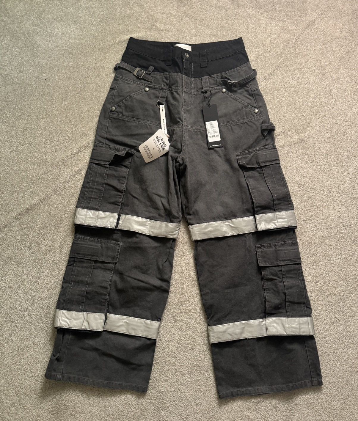 Other TecnineGroup Dark Gray Cargo Pants Size US 32 / EU 48 - 1 Thumbnail