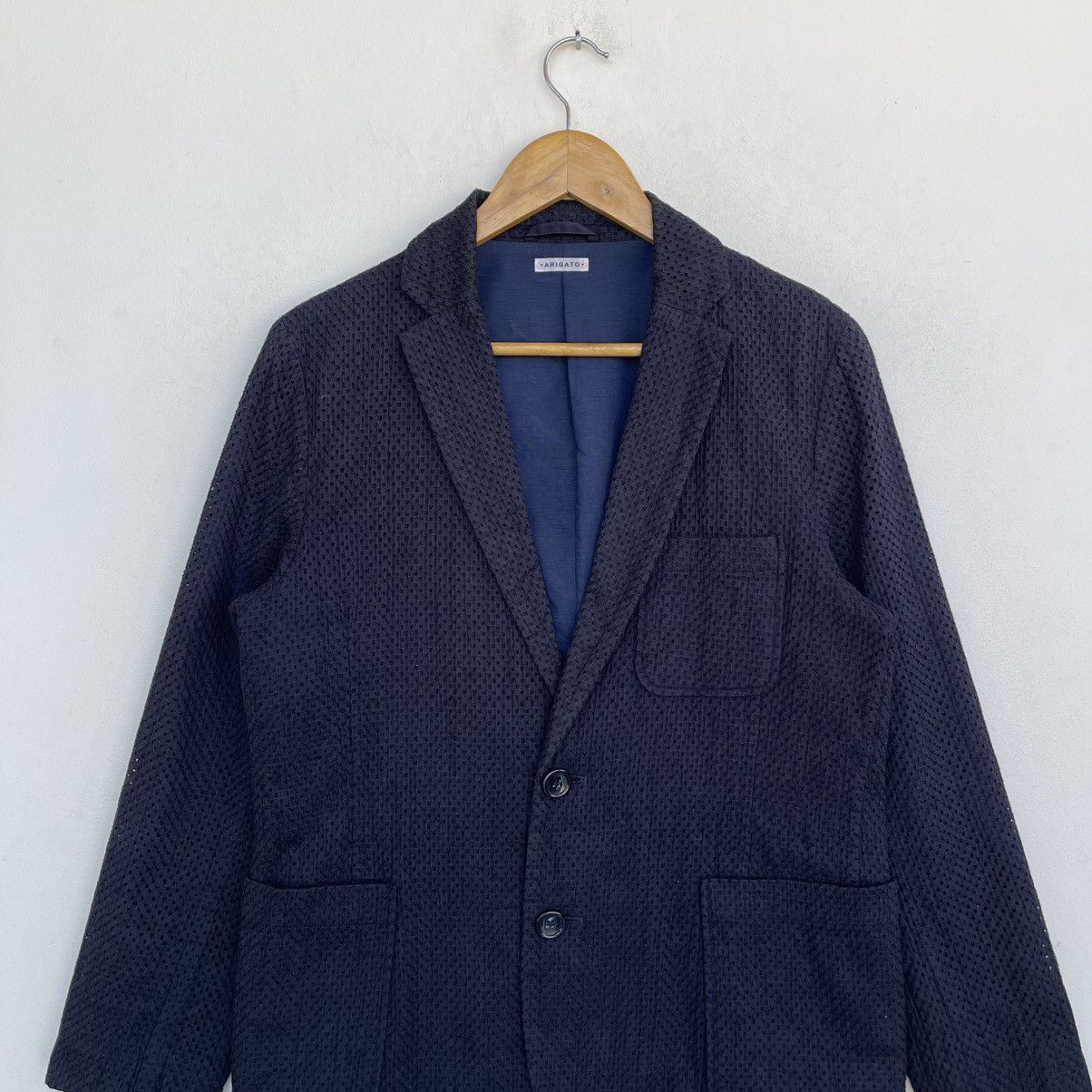 Kapital BLUE BLUE JAPAN Pure Indigo Arigato Dobby Weave Jacket Size US M / EU 48-50 / 2 - 5 Thumbnail