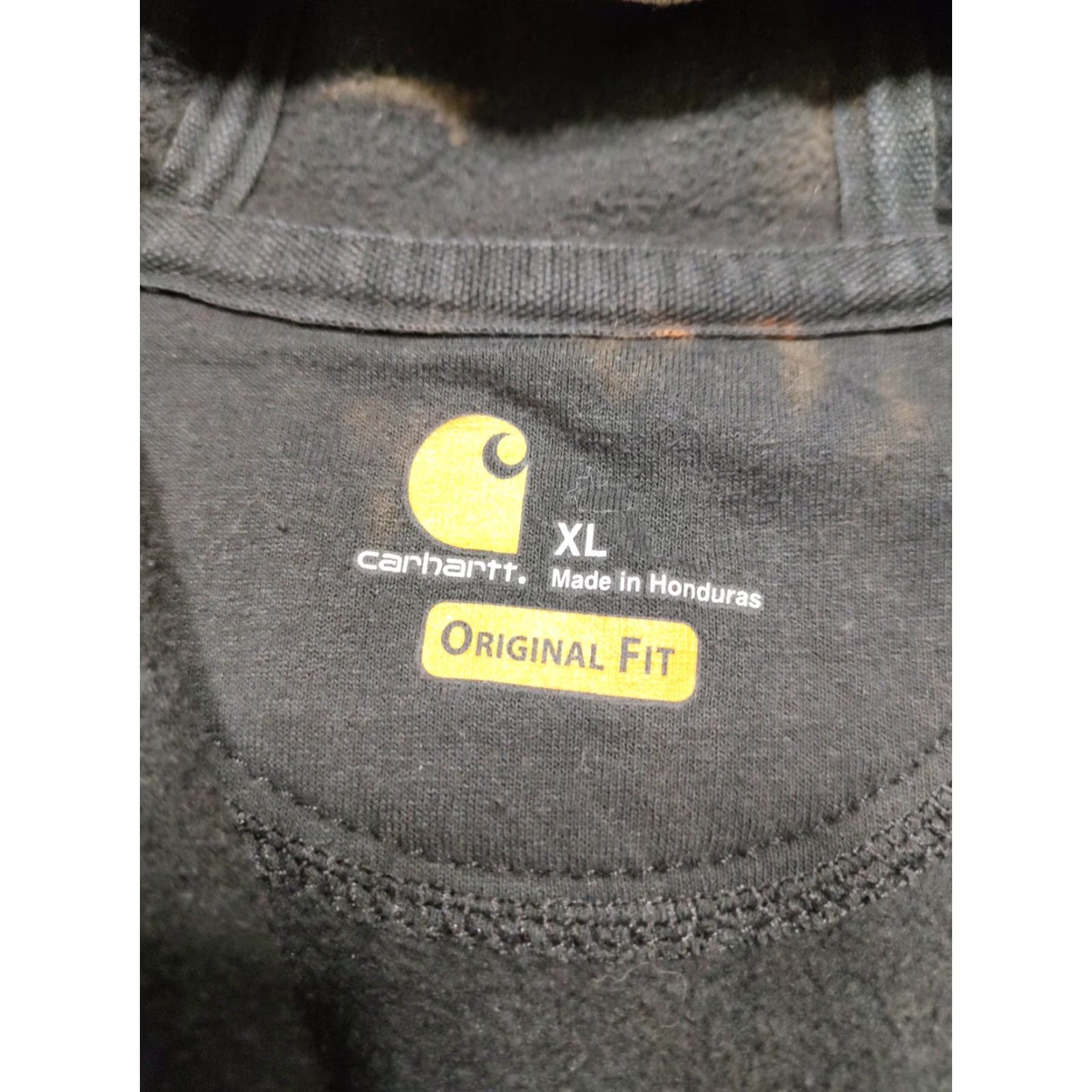 Carhartt Carhartt Hoodie Full Zip Mens XL Black Tie Dye Acid Wash Sweatshirt Regular Fit Size US XL / EU 56 / 4 - 5 Thumbnail
