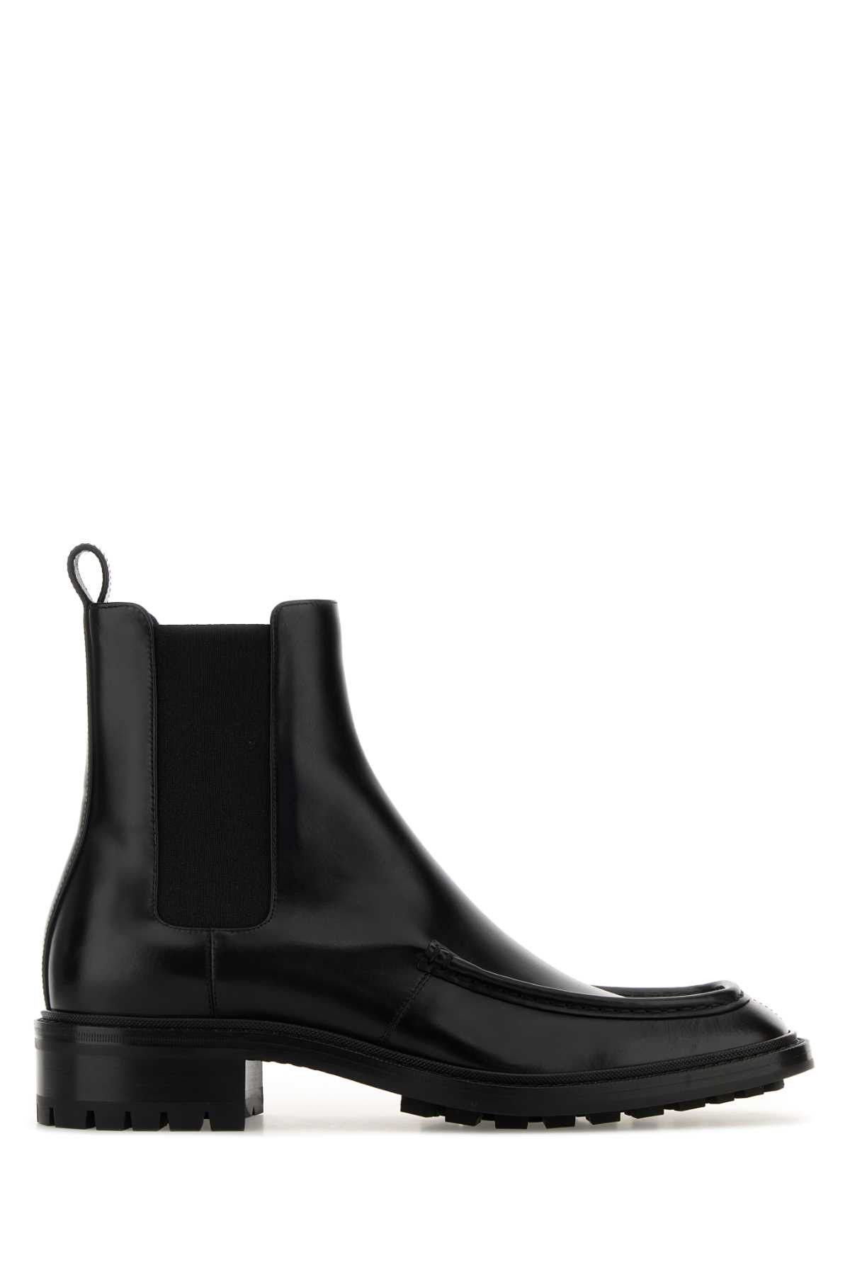 Saint Laurent Paris Black Leather Chelsea Joe Ankle Boots Size US 8 / EU 41 - 1 Thumbnail