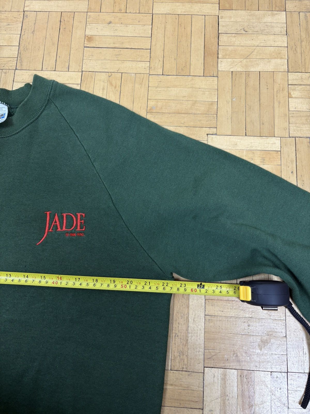 Vintage Rare 1995 Jade movie promo Screen Stars crew sweatshirt Size US L / EU 52-54 / 3 - 7 Thumbnail