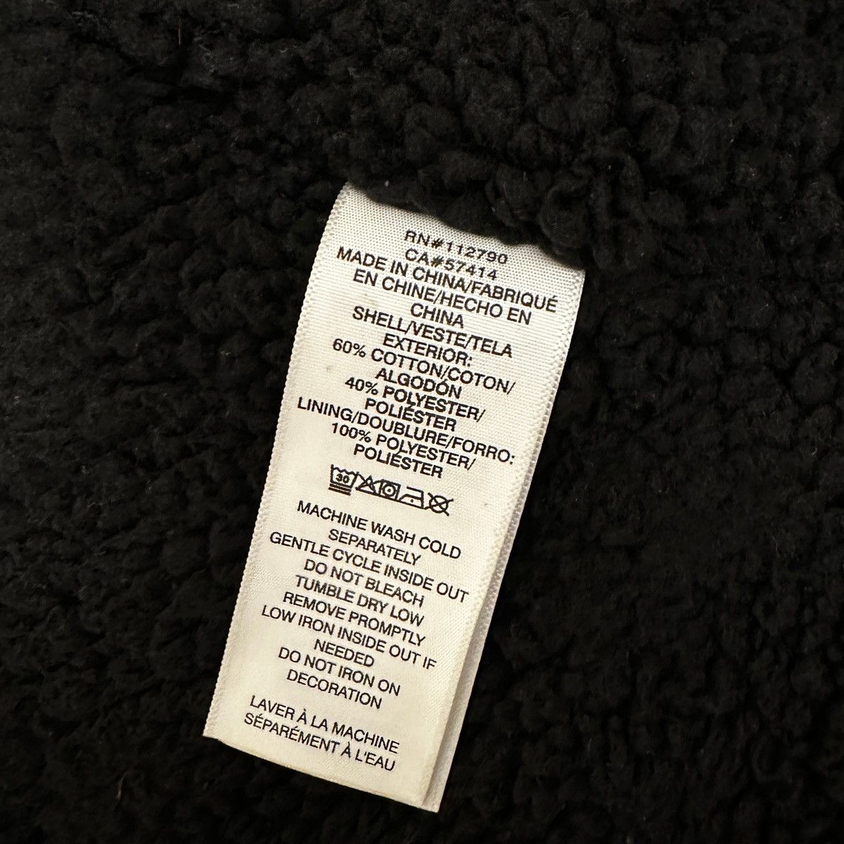 True Religion True Religion Men’s Logo Seal Sherpa Lined Zip Hoodie Black Size US L / EU 52-54 / 3 - 7 Thumbnail