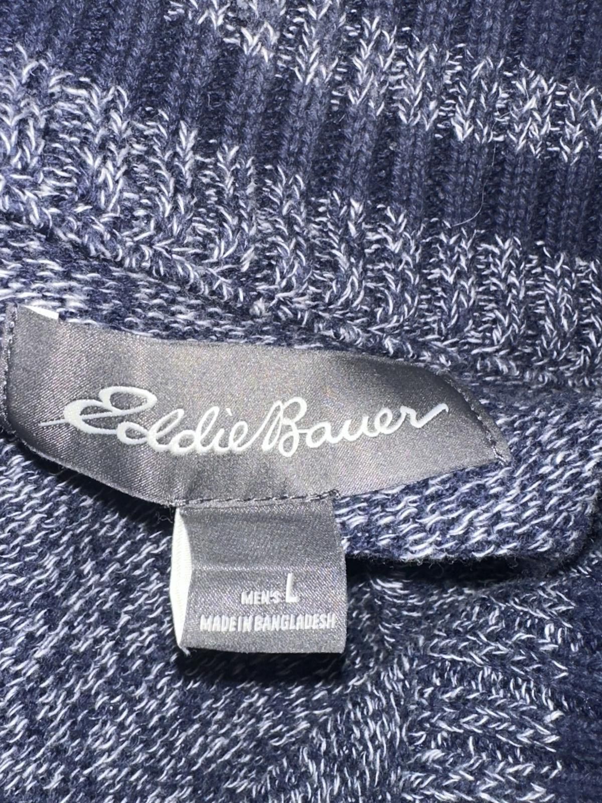 Eddie Bauer Eddie Bauer marled quarter zip mock neck sweater Size Large Size US L / EU 52-54 / 3 - 6 Thumbnail