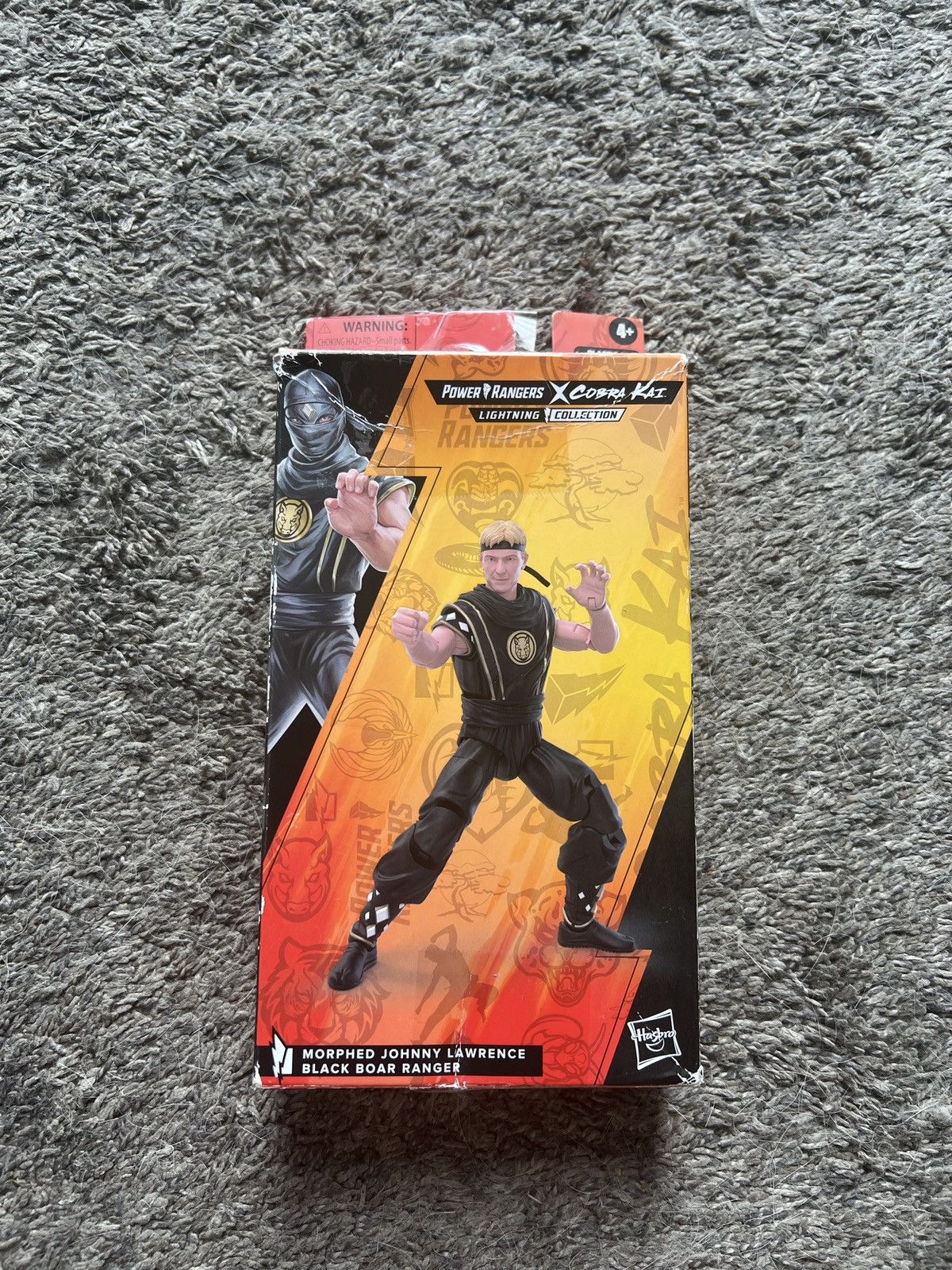 2022 Hasbro Power Rangers X Cobra Kai Black Boar Ranger