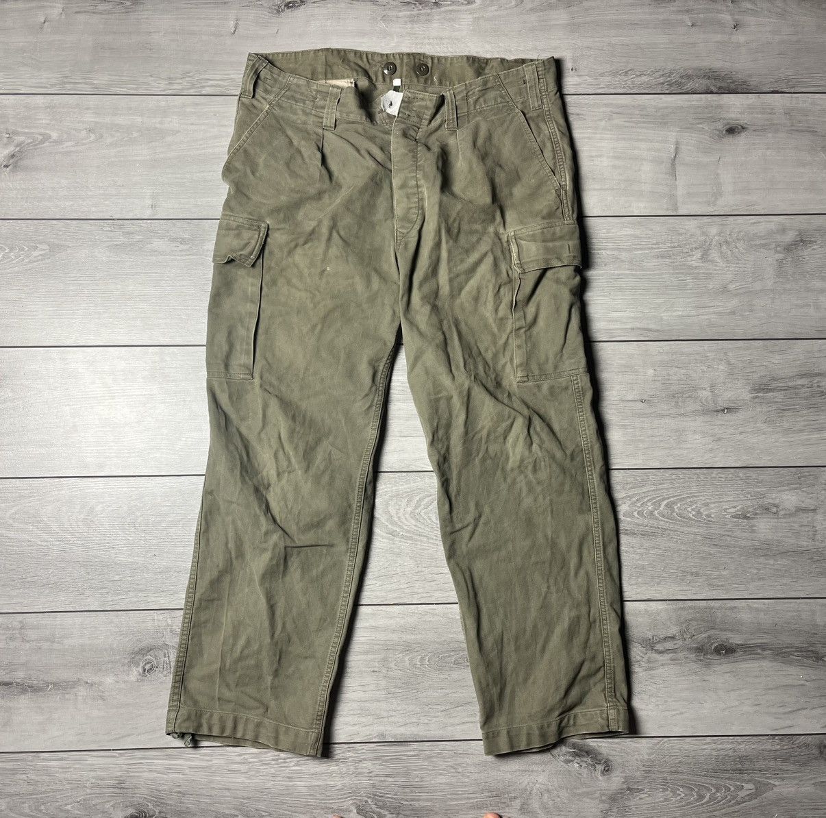 Vintage Marquardt and shulz vintage army pants size 36/32 Size US 36 / EU 52 - 1 Thumbnail