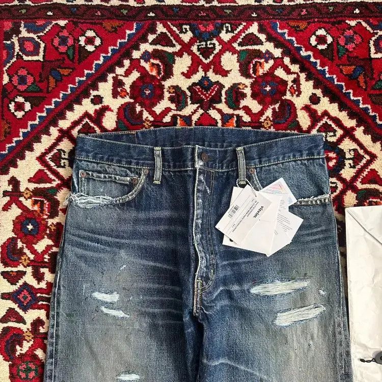Visvim Visvim Sz 2 Visvim 21AW Journeyman Washed Denim-2506 Size US 32 / EU 48 - 6 Thumbnail