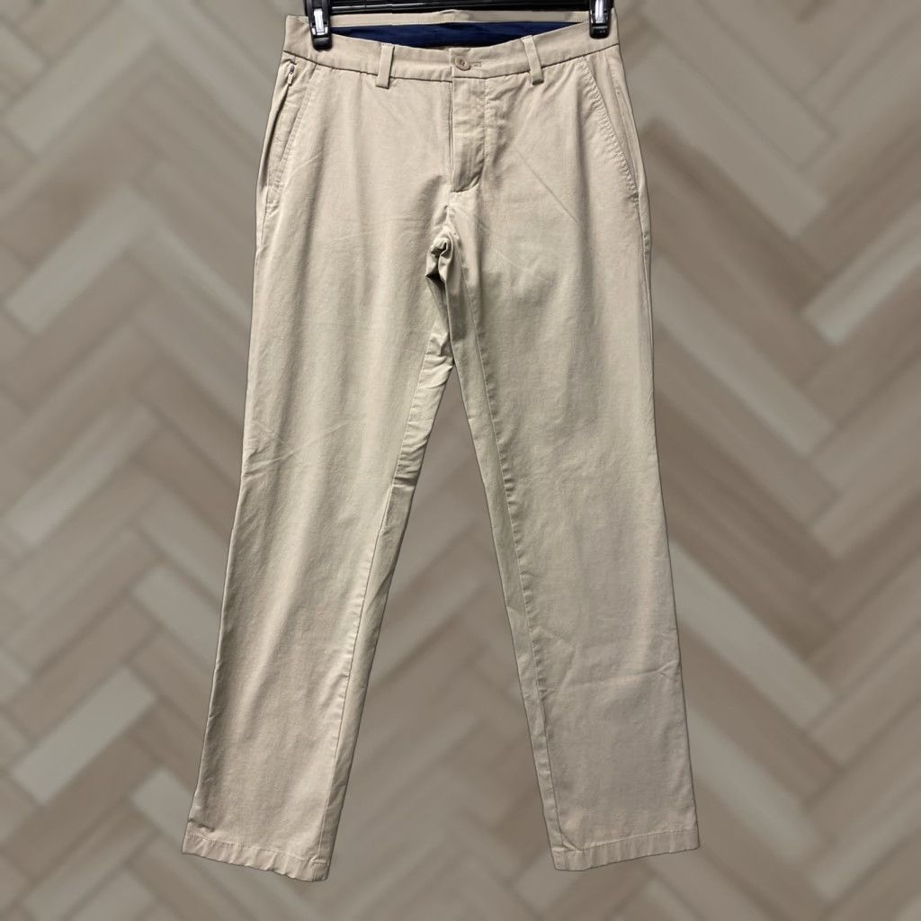 Vineyard Vines Vineyard Vines Pants Mens 28x30 Gray Performance Chinos Golf Stretch Preppy/0643 Size US 28 / EU 44 - 1 Thumbnail