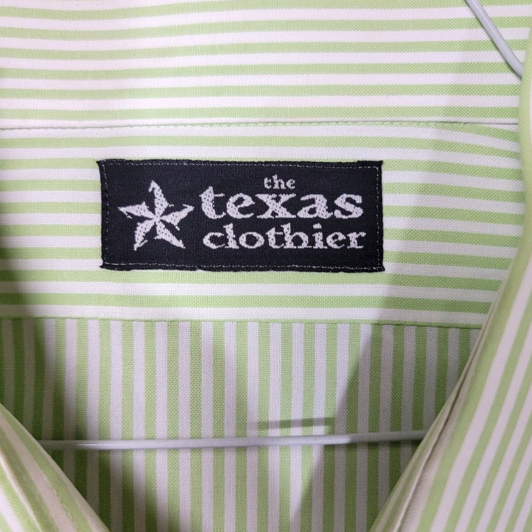 Vintage The Texas Clothier Custom Made Shirt 3XL Striped Long Sleeve Made In USA Mens Shirt Size US XXL / EU 58 / 5 - 2 Thumbnail