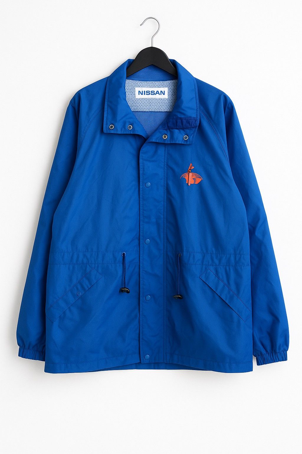 Nissan Vintage Nissan Blue Lightweight Jacket Made In Japan Size US L / EU 52-54 / 3 - 1 Thumbnail