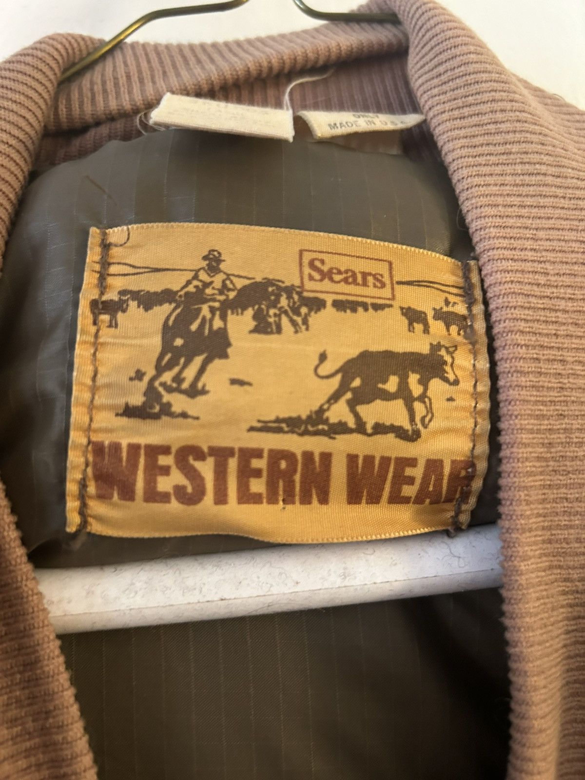 Sears 1970’s Sears Western Wear DOWN JACKET C&C ZIPPER MIUSA 44 Size US S / EU 44-46 / 1 - 2 Thumbnail