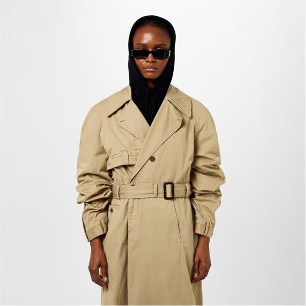Balenciaga o1g2r1mq0924 Coats in Desert Beige Size XS / US 0-2 / IT 36-38 - 3 Thumbnail