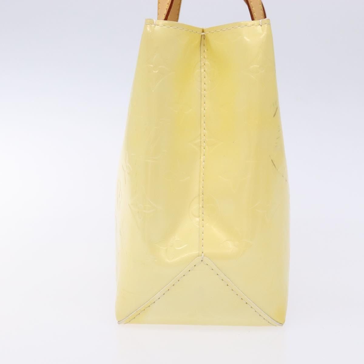 Louis Vuitton LOUIS VUITTON Monogram Vernis Reade PM Hand Bag Perle M91336 Size ONE SIZE - 4 Thumbnail