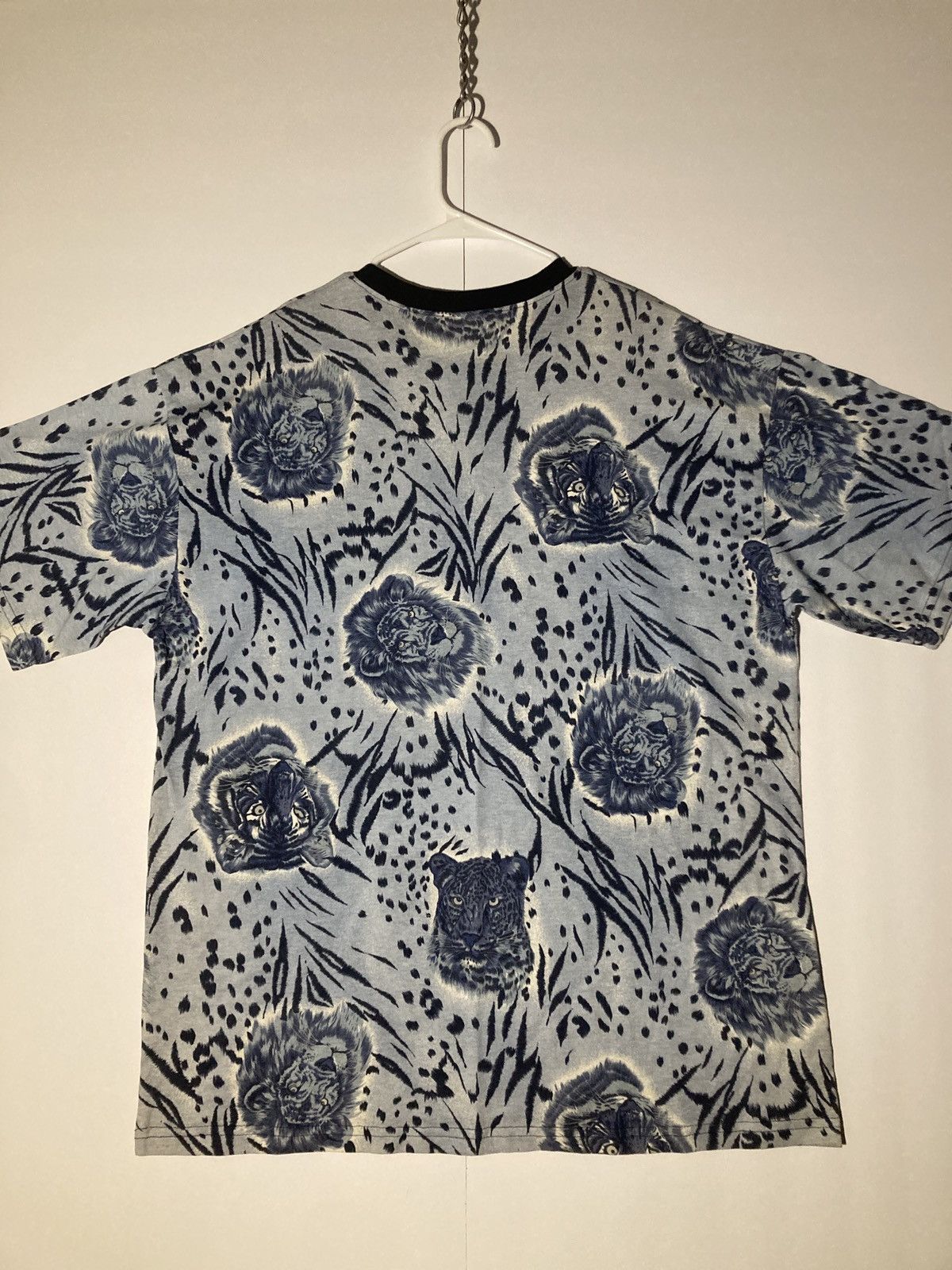 Vintage Vintage Big Cats Aop Graphic Tee Size US XL / EU 56 / 4 - 2 Thumbnail