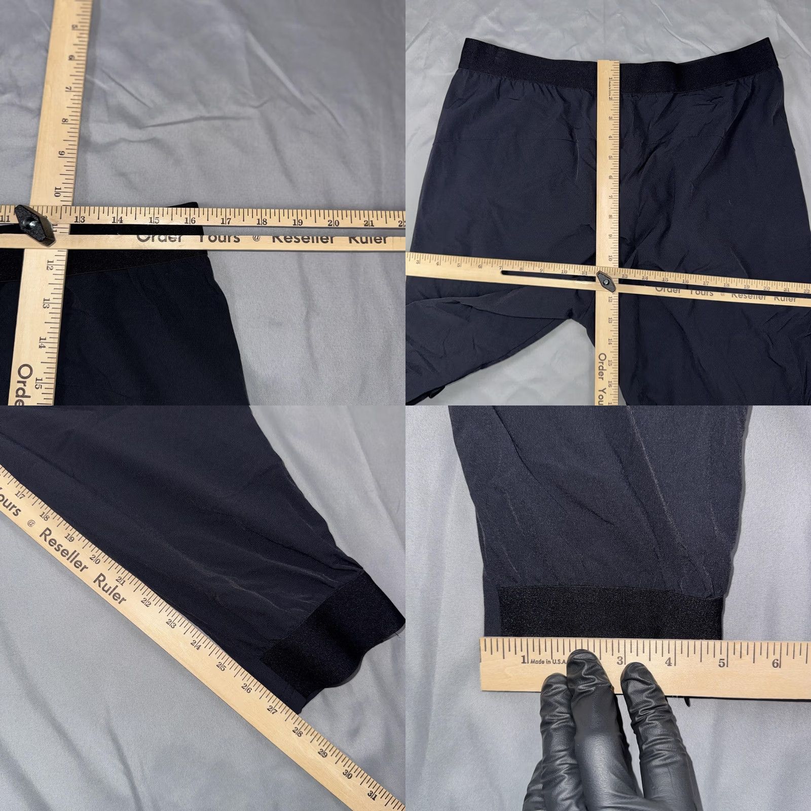 Oakley Oakley Pants Mens M Black Cargo Joggers Elastic Waist Zip Ankle Stretch Size US 31 - 8 Thumbnail