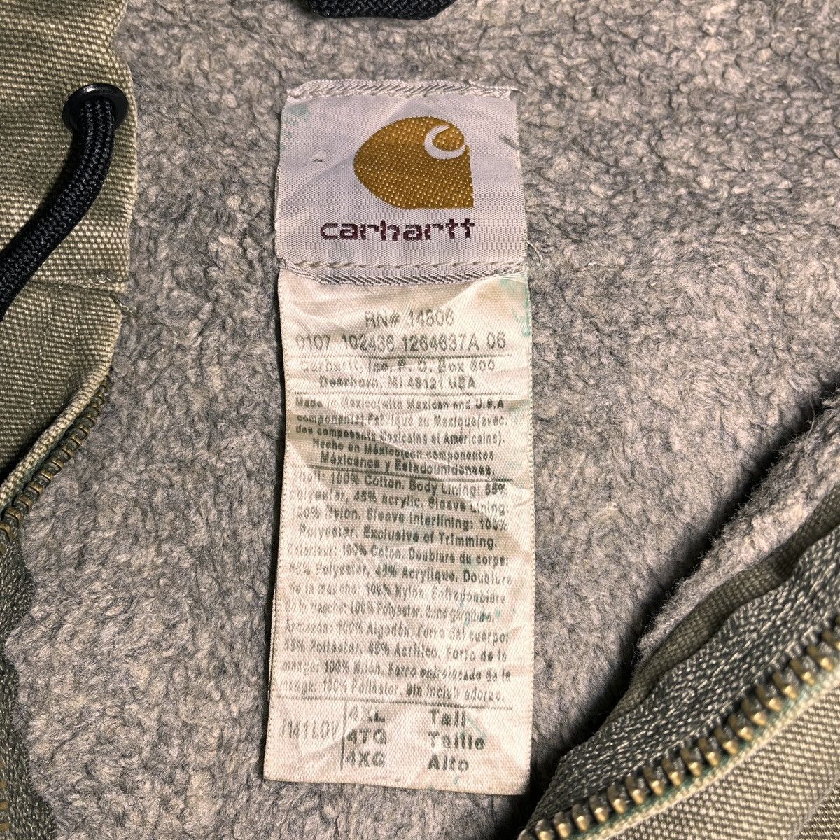 Carhartt [4XL] Vintage Carhartt Sierra Jacket - Olive / Moss Green Size US XXL / EU 58 / 5 - 8 Thumbnail